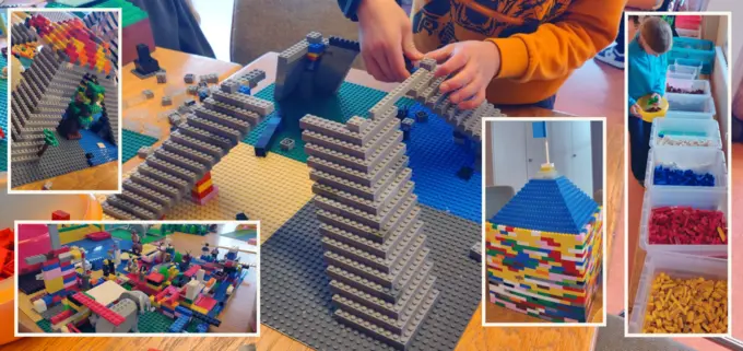 Impressionen vom Bausteinetag, Bilder von den gebauten Dingen